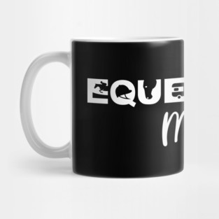 Equestrian Mom (White) Mug