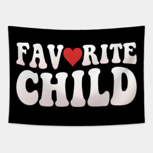 Favorite Child Heart Parent Family Tapestry