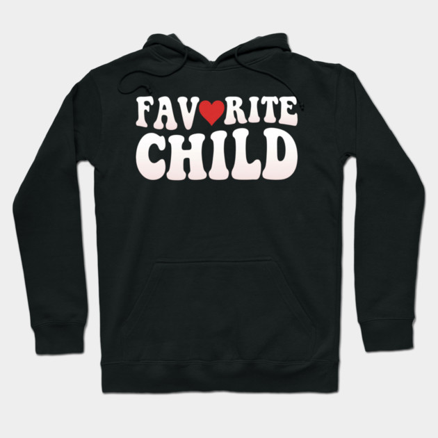 Favorite Child Heart Parent Family Hoodie by ArtistTee ⭐⭐⭐⭐⭐