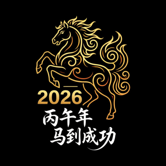 2026 Year Of The Horse Lunar New Year by ArtistTee ⭐⭐⭐⭐⭐