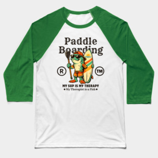 Paddle boarding SUP Baseball T-Shirt