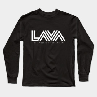 LAVA logo // white Long Sleeve T-Shirt