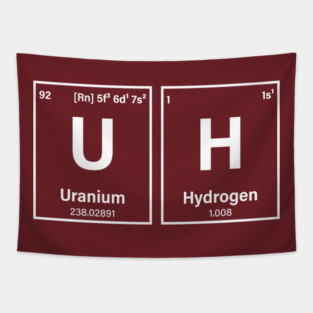 University of Houston Periodic Table Elements Tapestry