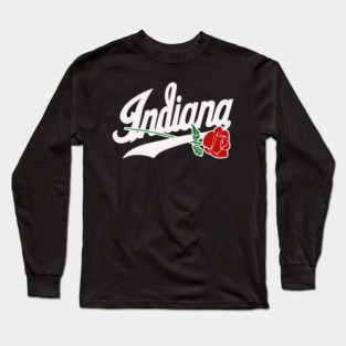 Indiana Hoosiers Rose Bowl 2026 Long Sleeve T-Shirt
