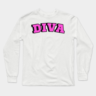 diva Long Sleeve T-Shirt