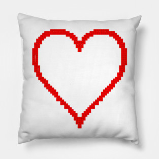 Pixel Heart Pillow
