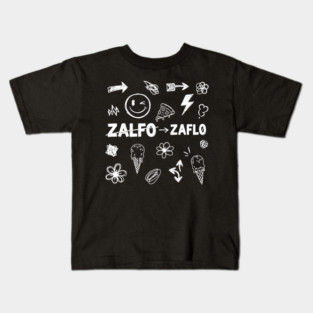 ZAFLO Doodle Chaos Kids T-Shirt