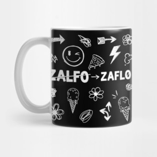 ZAFLO Doodle Chaos Mug