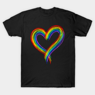 Rainbow Heart T-Shirt