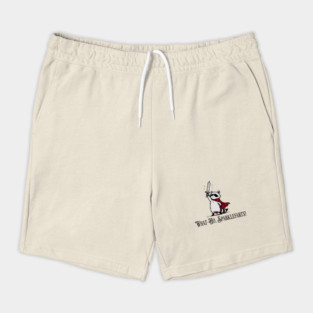 Raccoon Knight: What-Ho, Sparklefarts! Funny Design Shorts