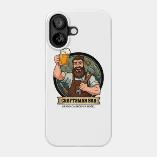 The Craftsman Bar Lounge Grand California Hotel Anaheim Phone Case