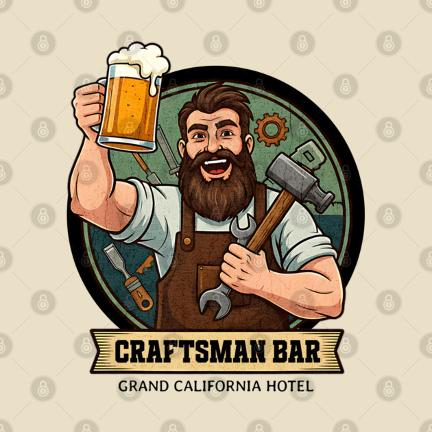 The Craftsman Bar Lounge Grand California Hotel Anaheim by Joaddo