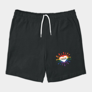 LGBT Gay Pride Lesbian Transgender Gender Fluid Rainbow Shorts