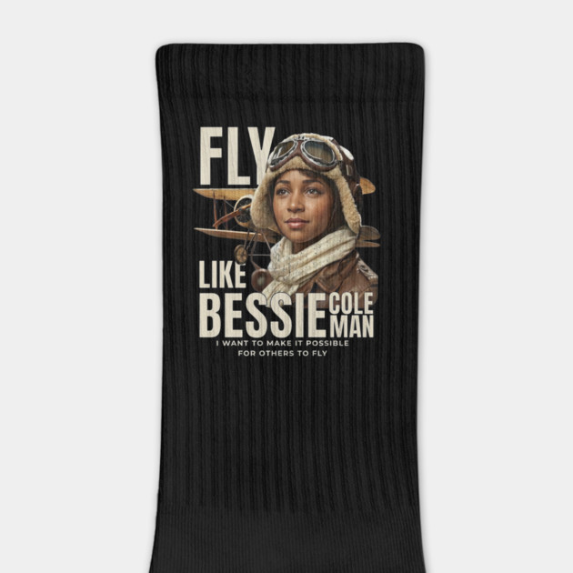 Fly Like Bessie Coleman - Black History by UrbanLifeApparel