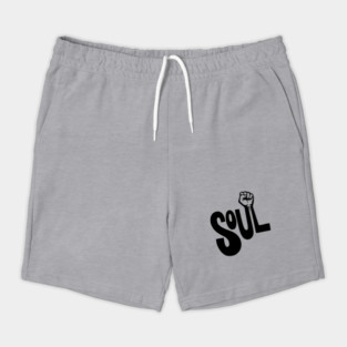 Soul Power - Retro Raised Fist Shorts