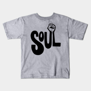 Soul Power - Retro Raised Fist Kids T-Shirt