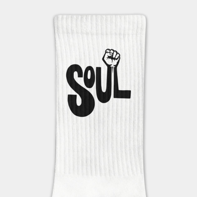 Soul Power - Retro Raised Fist by UrbanLifeApparel