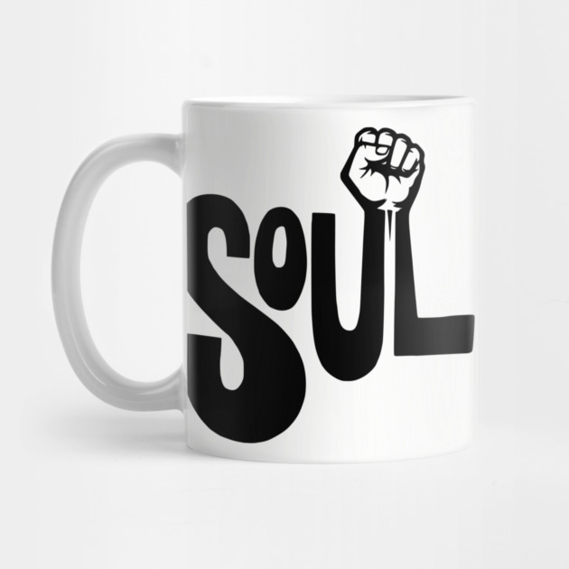 Soul Power - Retro Raised Fist by UrbanLifeApparel