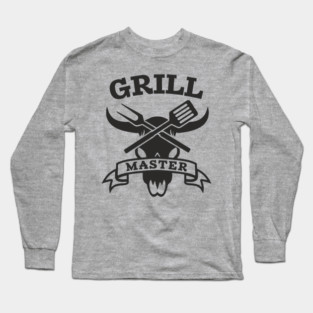 Grill Master BBQ Pit Boss Meat Lover Long Sleeve T-Shirt