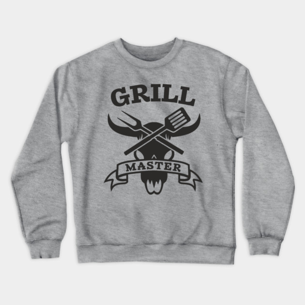 Grill Master BBQ Pit Boss Meat Lover Crewneck Sweatshirt by Anticorporati