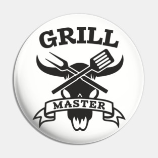 Grill Master BBQ Pit Boss Meat Lover Pin