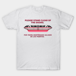 Disney Monorail Announcement T-Shirt