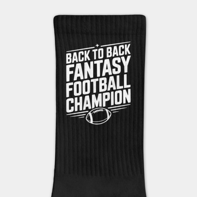 Back to Back Fantasy Football Champion by Frank Ring