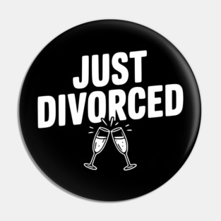 Just Divorced Pin