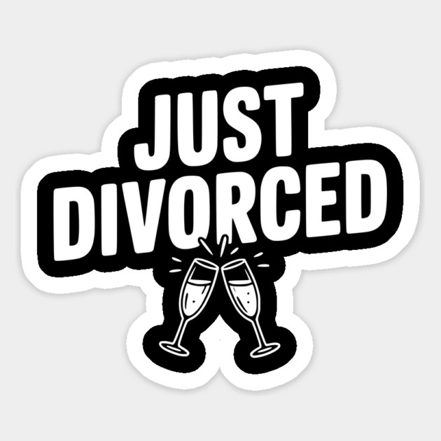 Just Divorced Magnet by Frank Ring