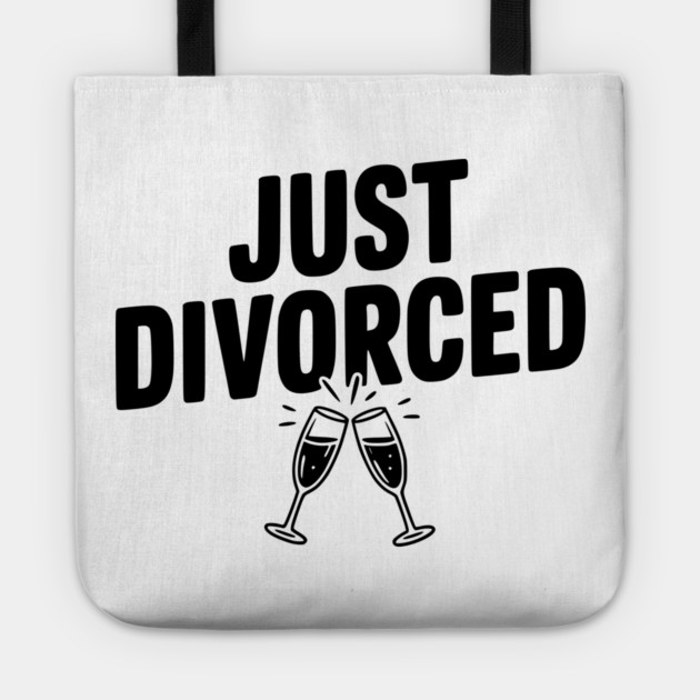 Just Divorced Tote by Frank Ring