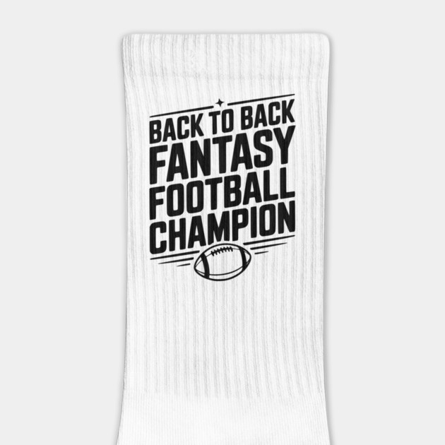 Back to Back Fantasy Football Champion by Frank Ring
