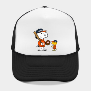 Houston Astros - Snoopy & Woodstock Baseball Style M021 Hat