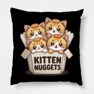 Kitten Nuggets Pillow