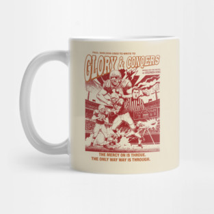 Glory and Conquers Paul Sheldon Stephen King Football Mug