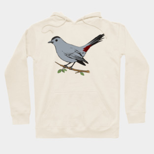 American Gray Catbird Hoodie