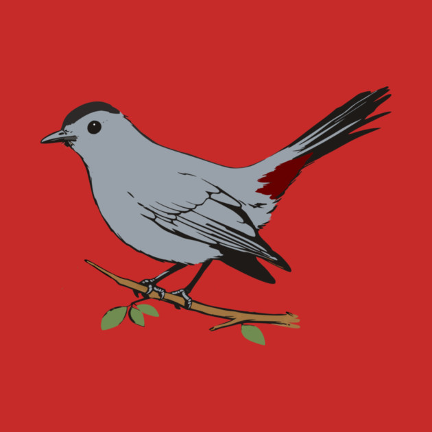 American Gray Catbird by DonWillisJrArt