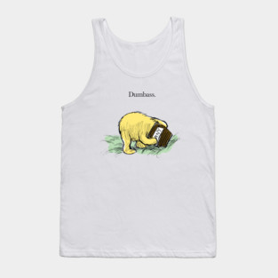 Dumbass Pooh Tank Top
