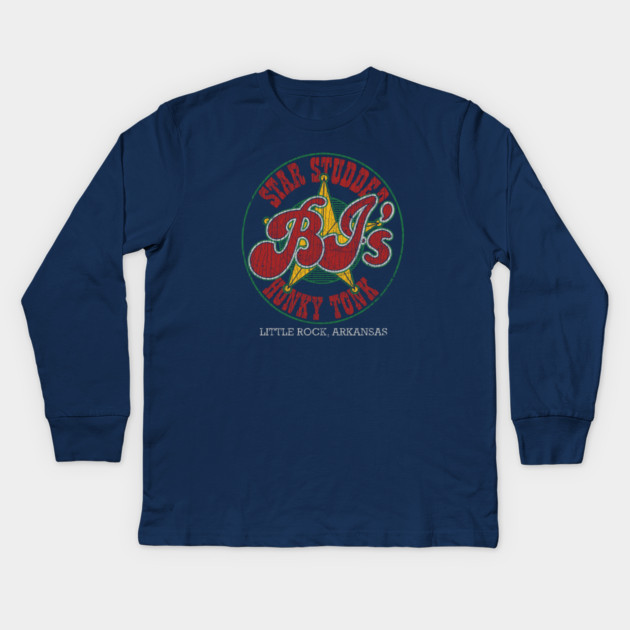BJ's Star Studded Honky Tonk Kids Long Sleeve T-Shirt by rt-shirts