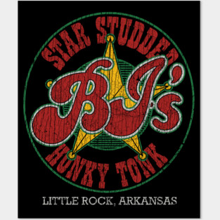 BJ's Star Studded Honky Tonk Posters and Art