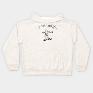 Thrasher Guy Kids Hoodie