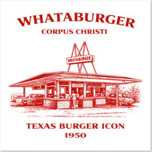 Whataburger Texas Icon Posters and Art