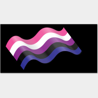 Genderfluid Posters and Art