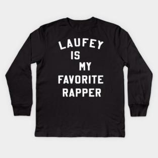 Laufey Is My Favorite Rapper shirt Favorite Rapper Tee Laufey Vinyl Kids Long Sleeve T-Shirt