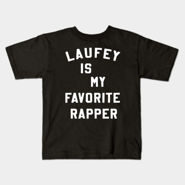 Laufey Is My Favorite Rapper shirt Favorite Rapper Tee Laufey Vinyl Kids T-Shirt by celestial_artworks