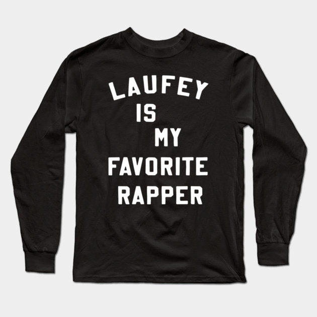 Laufey Is My Favorite Rapper shirt Favorite Rapper Tee Laufey Vinyl Long Sleeve T-Shirt by celestial_artworks