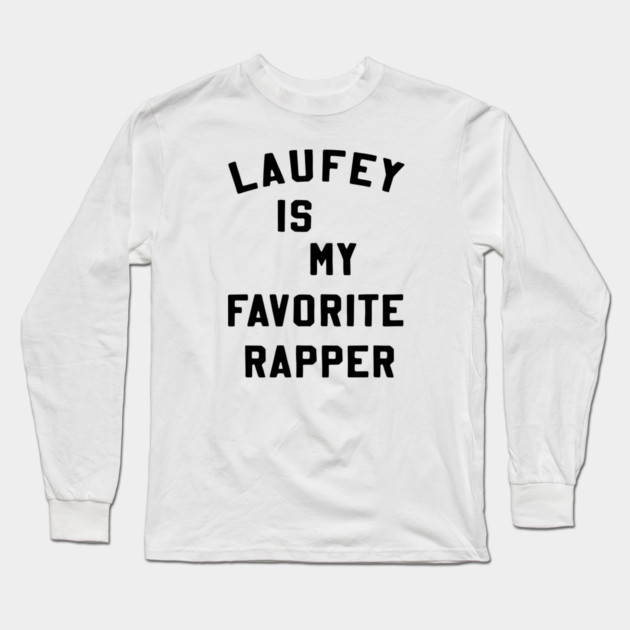 Laufey Is My Favorite Rapper shirt Favorite Rapper Tee Laufey Vinyl Long Sleeve T-Shirt by celestial_artworks