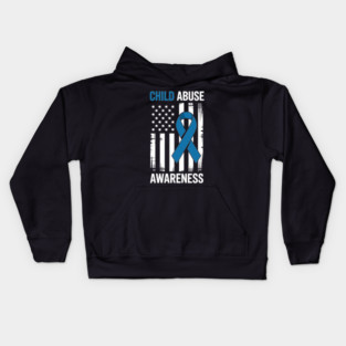 Child Abuse Awareness Kids Hoodie