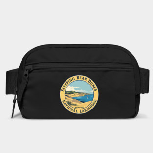 Sleeping Bear Dunes National Lakeshore Nature Travel Vintage Badge Bag