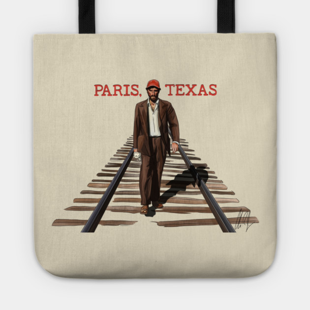 Paris, Texas: Walking the Rails Tote by 51Deesigns