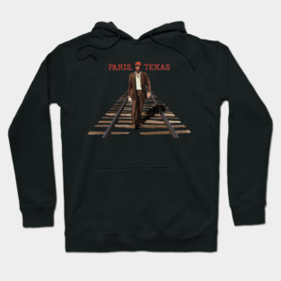Paris, Texas: Walking the Rails Hoodie